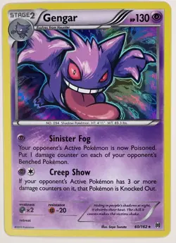 Pokemon Gengar  Holo 60/162 Breakthrough NM - Image 1