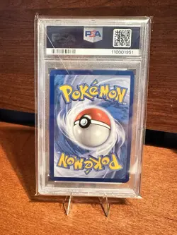 PokÃ©mon TCG Squirtle Stellar Crown Illustration Rare Holo Card 148/142  PSA 8 - Image 2