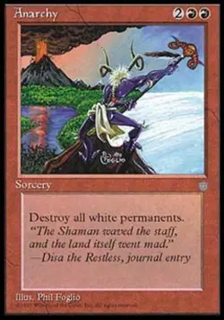 Anarchy - Light Play MTG Ice Age - Image 1