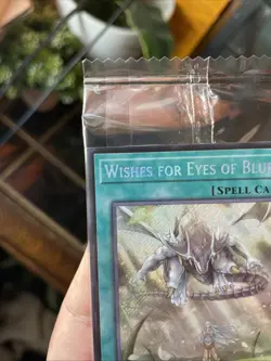 SEALED Yugioh Wishes for Eyes of Blue Secret Rare 1st Edition SDWD-EN042 Mint! - Image 12