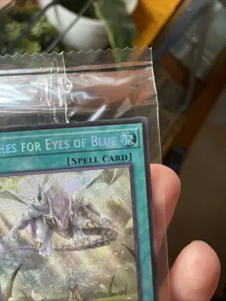 SEALED Yugioh Wishes for Eyes of Blue Secret Rare 1st Edition SDWD-EN042 Mint! - Image 3