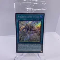 SEALED Yugioh Wishes for Eyes of Blue Secret Rare 1st Edition SDWD-EN042 Mint! - Image 1