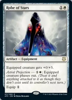 MTG English Robe of Stars NM Normal Commander 2021 Forgotten Realms - Image 1