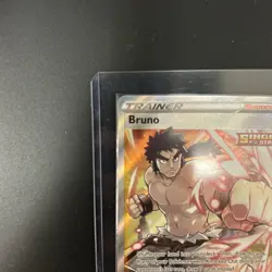 Bruno 158/163 Battle Styles NM Full Art Ultra Rare Pokemon Card - Image 5