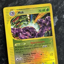 Pokemon TCG  Muk Holo Rare Reverse Aquapolis Card 23/147 - Image 4