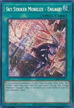 Sky Striker Mobilize - Engage! -  Battles of Legend: Monstrous Revenge MP YuGiOh - Image 1