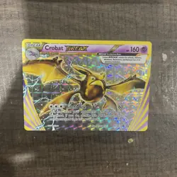 PokÃ©mon XY Crobat BREAK XY181 Black Star Promo Rare Holo TCG Card 2017 Pokemon - Image 1