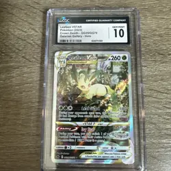 CGC 10 Leafeon VSTAR 2023 Crown Zenith GG35/GG70 Galarian Gallery Pokemon Card - Image 1