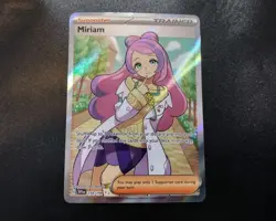 Miriam 238/198 Full Art Ultra Rare Scarlet And Violet Base Pokemon Card LP-NM - Image 1