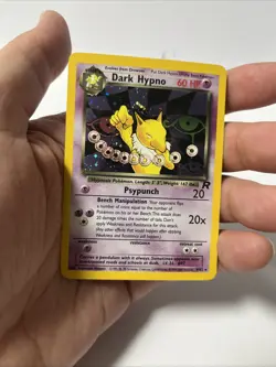 NM-LP Dark Hypno (9/82) Holo Team Rocket Pokemon Card 1999 WOTC PSA  - Image 3