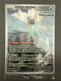 Iron Bundle 066 Sv: Scarlet & Violet Promo Cards Holo Pokemon TCG - NM - Image 1