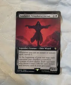 Mtg. Fandaniel, Telophoroi Ascian. Borderless. Commander: Final Fantasy. Nm - Image 1