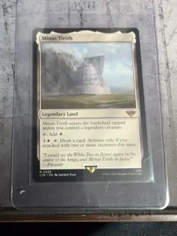 MTG Magic Minas Tirith 256 Lord of the Rings Collectible Card - Image 1