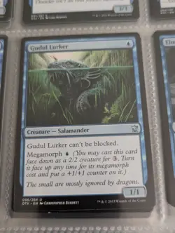 1x Gudul Lurker MTG  056/264 NM Dragons of Tarkir DTK Uncommon English (F) - Image 1