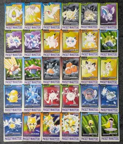 Pokemon 1997 Bandai Carddass Regular Lot 60 Card Japanese Vintage Rare - Image 1
