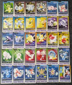 Pokemon 1997 Bandai Carddass Regular Lot 60 Card Japanese Vintage Rare - Image 2