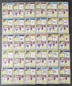 Pokemon 1997 Bandai Carddass Regular Lot 60 Card Japanese Vintage Rare - Image 4