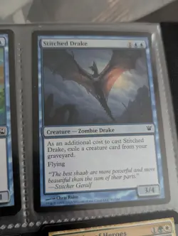 1x Stitched Drake NM Eng MTG - Innistrad (F) - Image 1