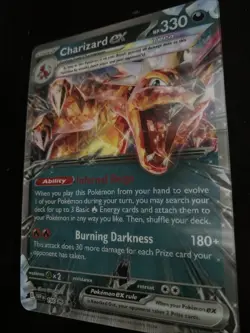 Pokemon TCG Jumbo Charizard EX Promo Card Holo 054/091 Set - Image 3