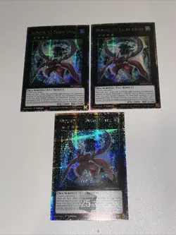 3x Number 32: Shark Drake MP24-EN033 Quarter Century Secret NM Playset Yugioh - Image 2