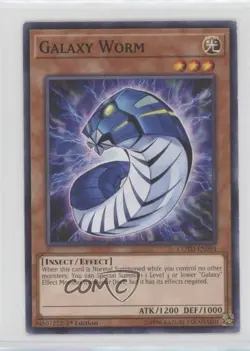 Galaxy Worm 1st Ed. YuGiOh Code of the Duelist #COTD-EN094 06pr - Image 1