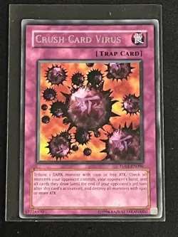 Crush Card Virus TU01-EN006Â YuGiOh Turbo Pack: Booster One - Image 1
