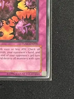 Crush Card Virus TU01-EN006Â YuGiOh Turbo Pack: Booster One - Image 4