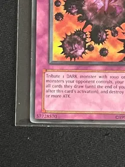 Crush Card Virus TU01-EN006Â YuGiOh Turbo Pack: Booster One - Image 5