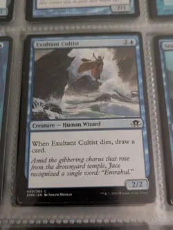 1x Exultant Cultist  - NM English MTG - Eldritch Moon (F) - Image 1