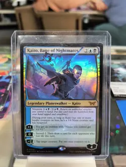 Kaito, Bane of Nightmares Duskmourn: House of Horror Foil Mtg - Image 1