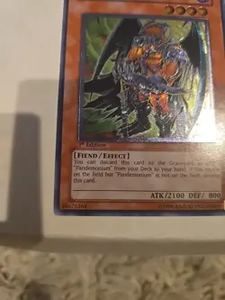 YUGIOH ARCHFIEND GENERAL 1ST ULTIMATE RARE FOTB-EN019 NM - Image 3