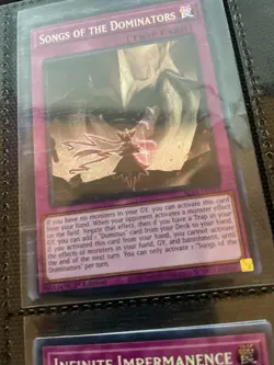 Yugioh Songs Of The Dominators ALIN-EN078 1st Edition Secret Rare NM Fast Ship! - Image 1