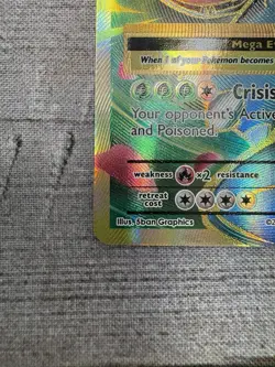 MINT PokÃ©mon TCG Mega-Venusaur-EX Evolutions Full Art Ultra Rare Card 100/108 - Image 5