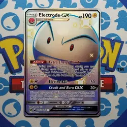 Electrode GX Holo Shiny Vault UR  SV57/SV94 Hidden Fates NM Pokemon Card - Image 3