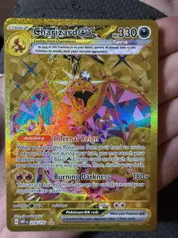Pokémon Obsidian Flames Charizard EX Hyper Rare Card 228/197 - Image 3