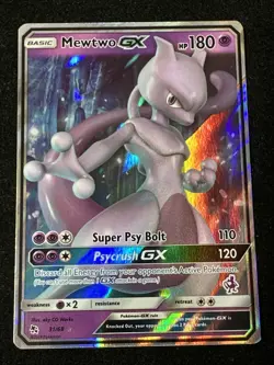 PokÃ©mon Card TCG Mewtwo GX 31/68 Mewtwo Symbol Battle Academy Box Set NM - Image 1