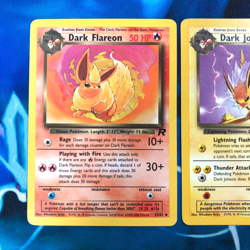 Dark Jolteon Flareon Vaporeon - 38 35 45/82 Team Rocket - Pokemon Card - - LP - Image 11