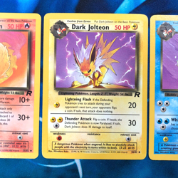 Dark Jolteon Flareon Vaporeon - 38 35 45/82 Team Rocket - Pokemon Card - - LP - Image 12