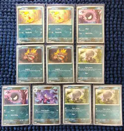 Lot of 70 - Pokemon TCG -SV Paldean Fates -Reverse Holo Cards - All NM/MT - Image 10
