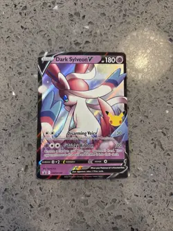 Dark Sylveon V SWSH134 SWSH: Sword & Shield Promo Cards Holo - Image 1