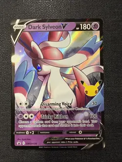 Dark Sylveon V SWSH134 SWSH: Sword & Shield Promo Cards Holo - Image 3