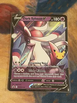 Dark Sylveon V SWSH134 SWSH: Sword & Shield Promo Cards Holo - Image 3