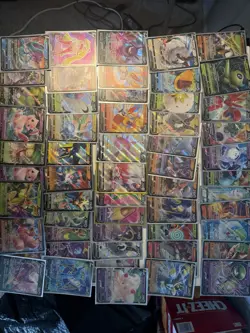 Lot Of 75 Pokémon V Cards Full Arts Shinnies And Commons - Image 1