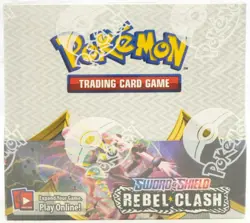 Pokemon Rebel Clash Booster Box Sword and Shield Trading Card Game - Image 11