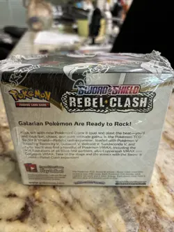 Pokemon Rebel Clash Booster Box Sword and Shield Trading Card Game - Image 7