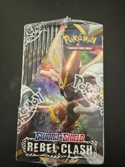 Pokemon Rebel Clash Booster Box Sword and Shield Trading Card Game - Image 10