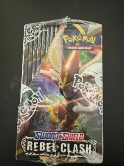 Pokemon Rebel Clash Booster Box Sword and Shield Trading Card Game - Image 4