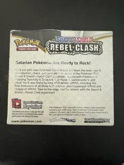 Pokemon Rebel Clash Booster Box Sword and Shield Trading Card Game - Image 8