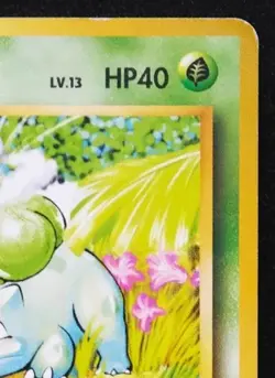 Bulbasaur Neo No.001 Vintage Very Rare Nintendo Pokemon Card Japanese F/S - Image 3