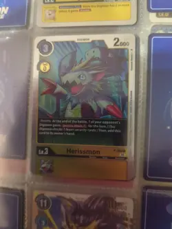 Herissmon P-068 Promo Box Topper - Digimon Card Game Across Time - Image 2